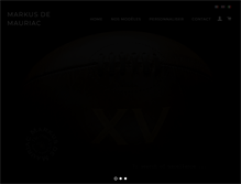 Tablet Screenshot of markusdemauriac.com